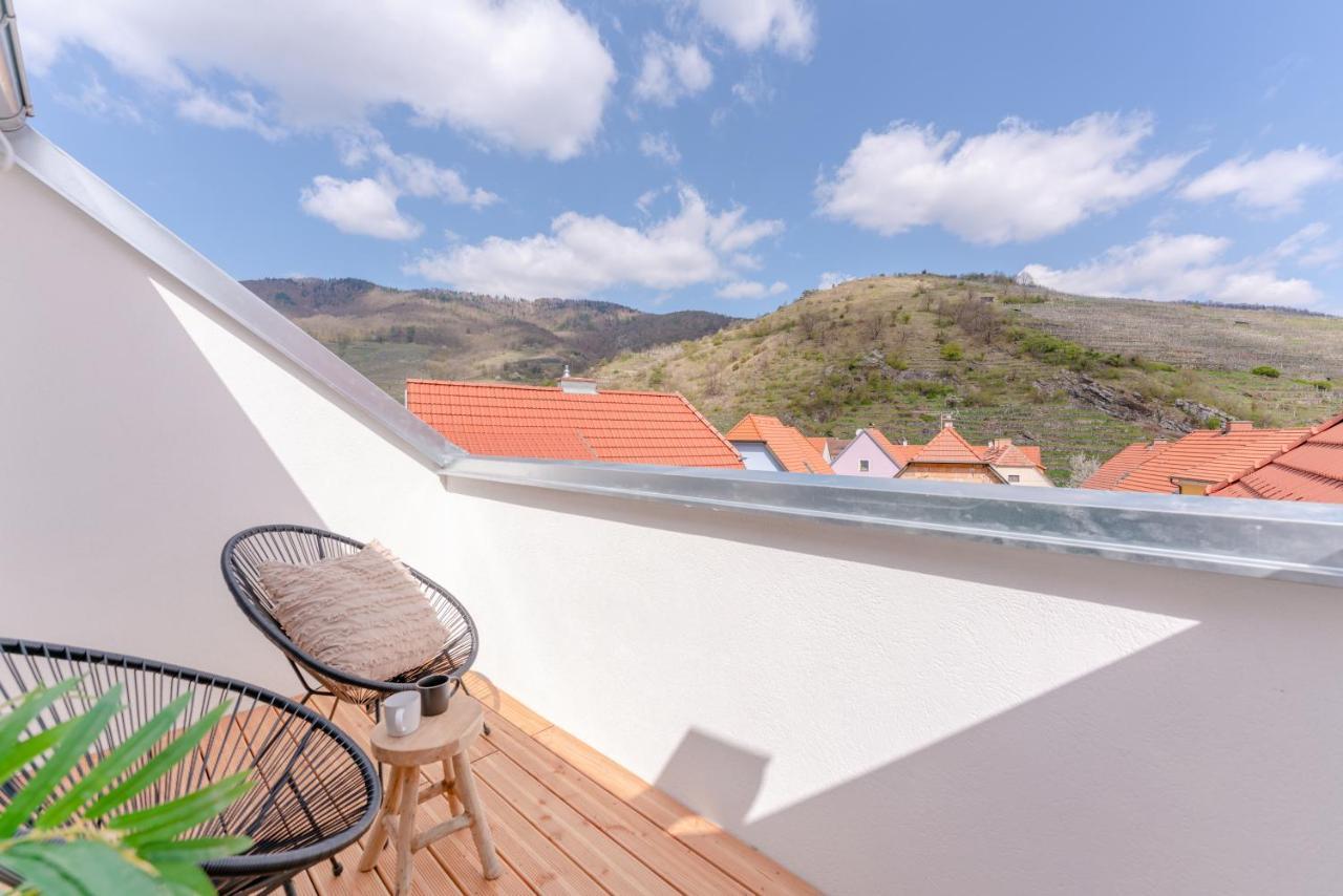 Ferienwohnung Dach.Loft Spitz in der Wachau Spitz an der Donau Exterior foto