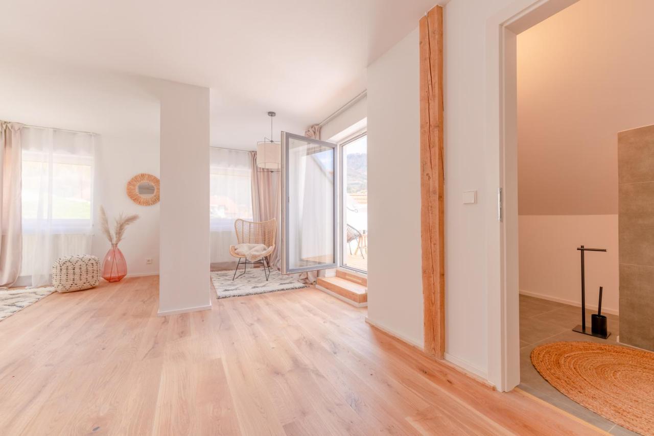 Ferienwohnung Dach.Loft Spitz in der Wachau Spitz an der Donau Exterior foto