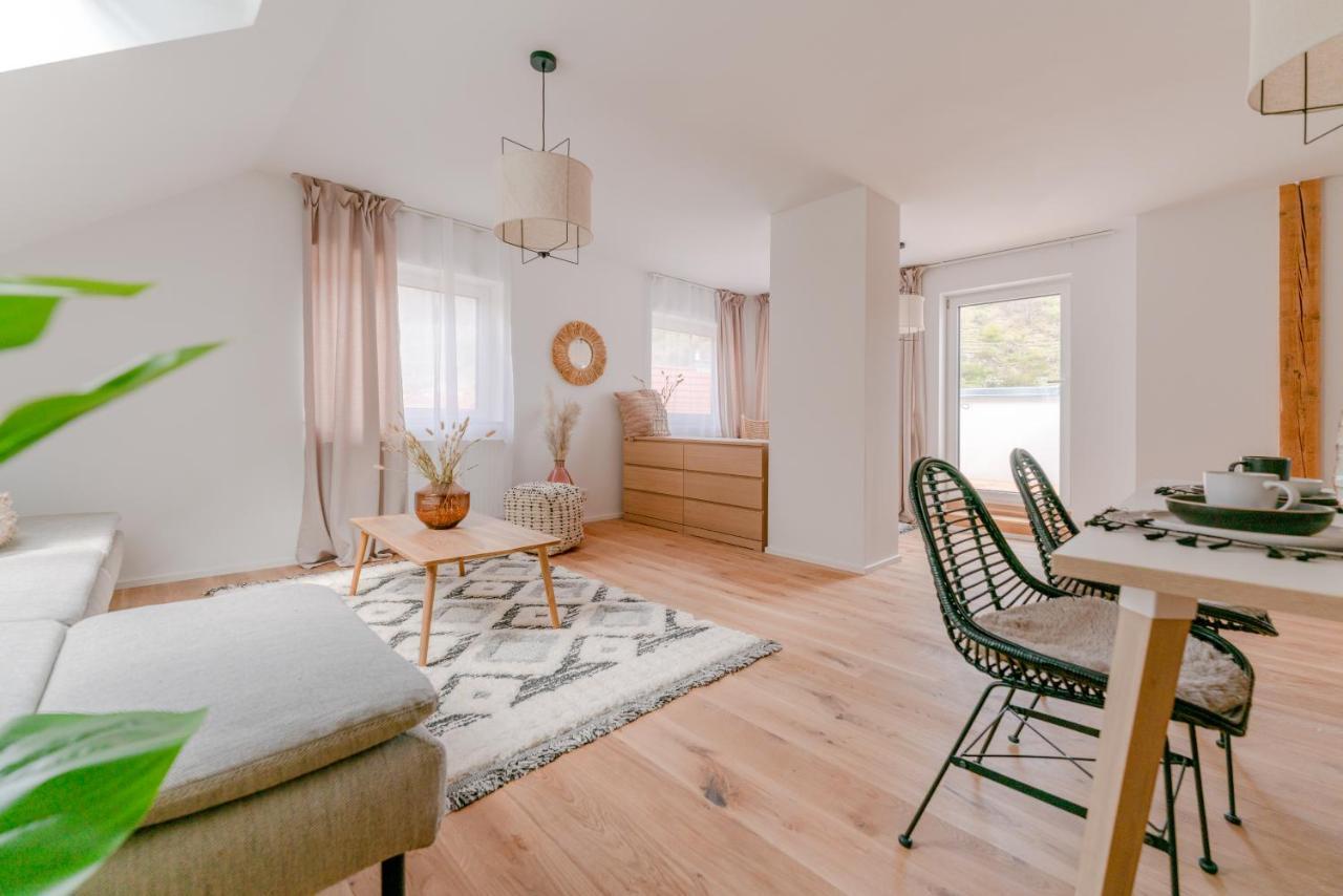 Ferienwohnung Dach.Loft Spitz in der Wachau Spitz an der Donau Exterior foto